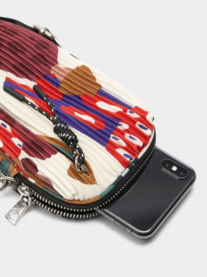 Printed Nylon Phone Bag