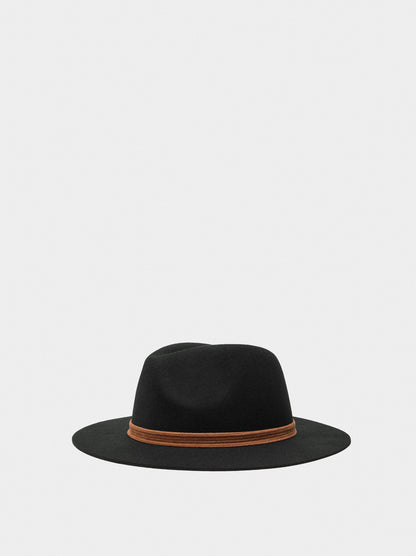 Wool Hat With Ribbon
