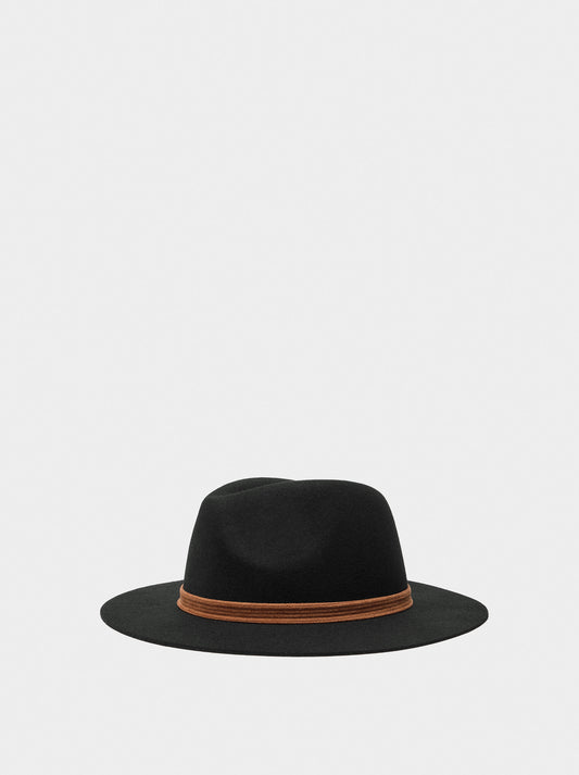 Wool Hat With Ribbon