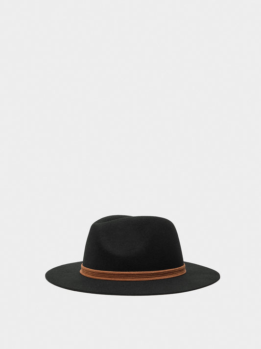 Wool Hat With Ribbon
