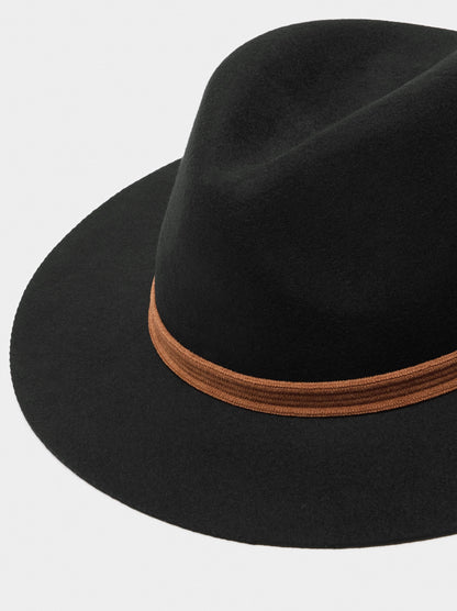 Wool Hat With Ribbon