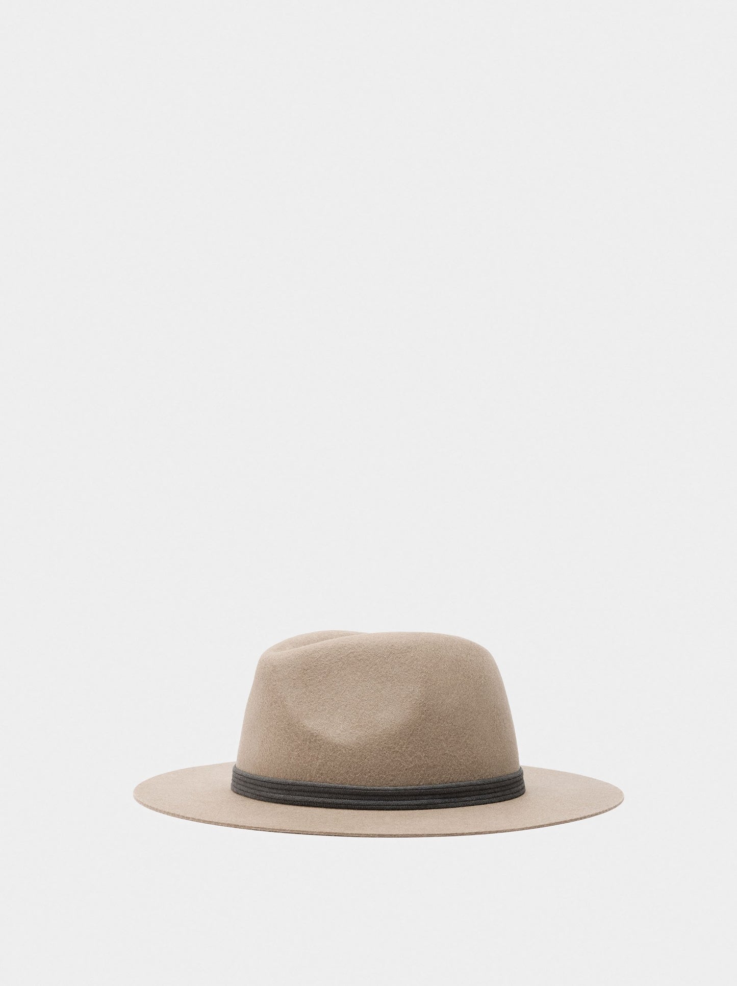 Wool Hat With Ribbon