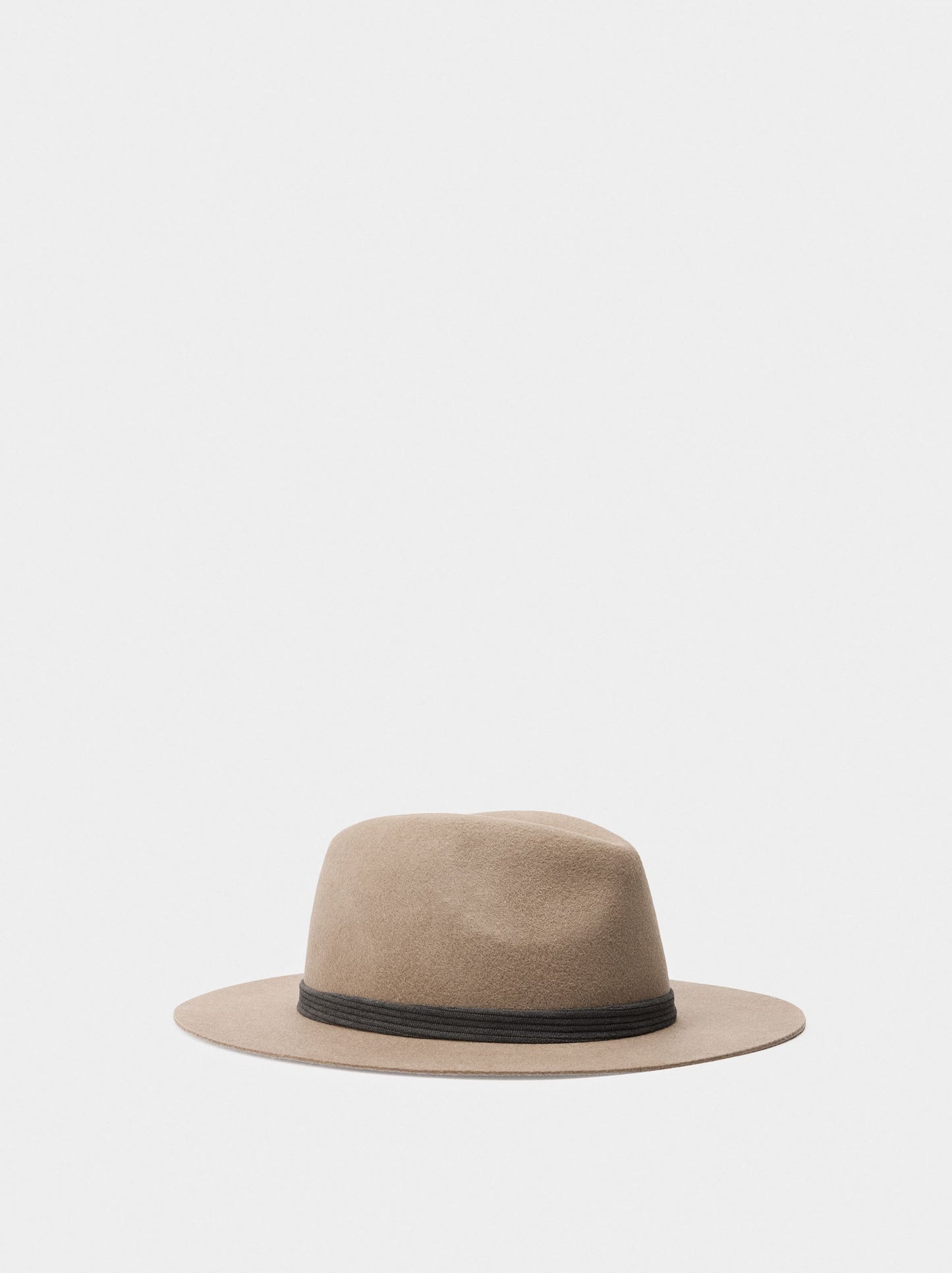 Wool Hat With Ribbon
