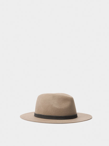 Wool Hat With Ribbon