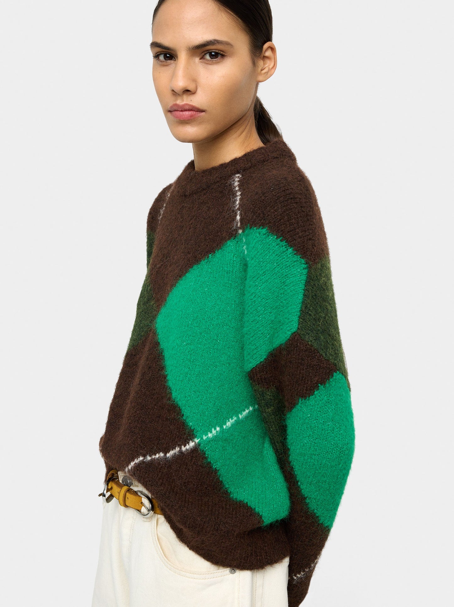 Sweater With Jacquard Knit