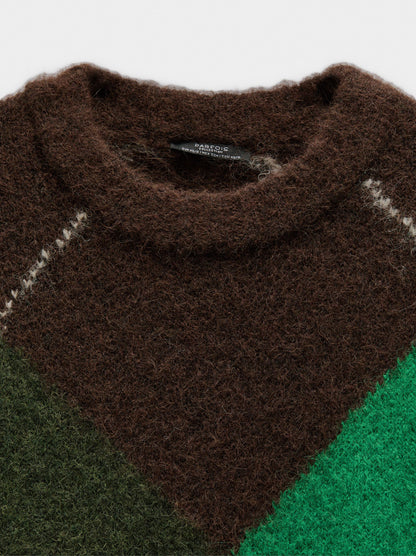 Sweater With Jacquard Knit