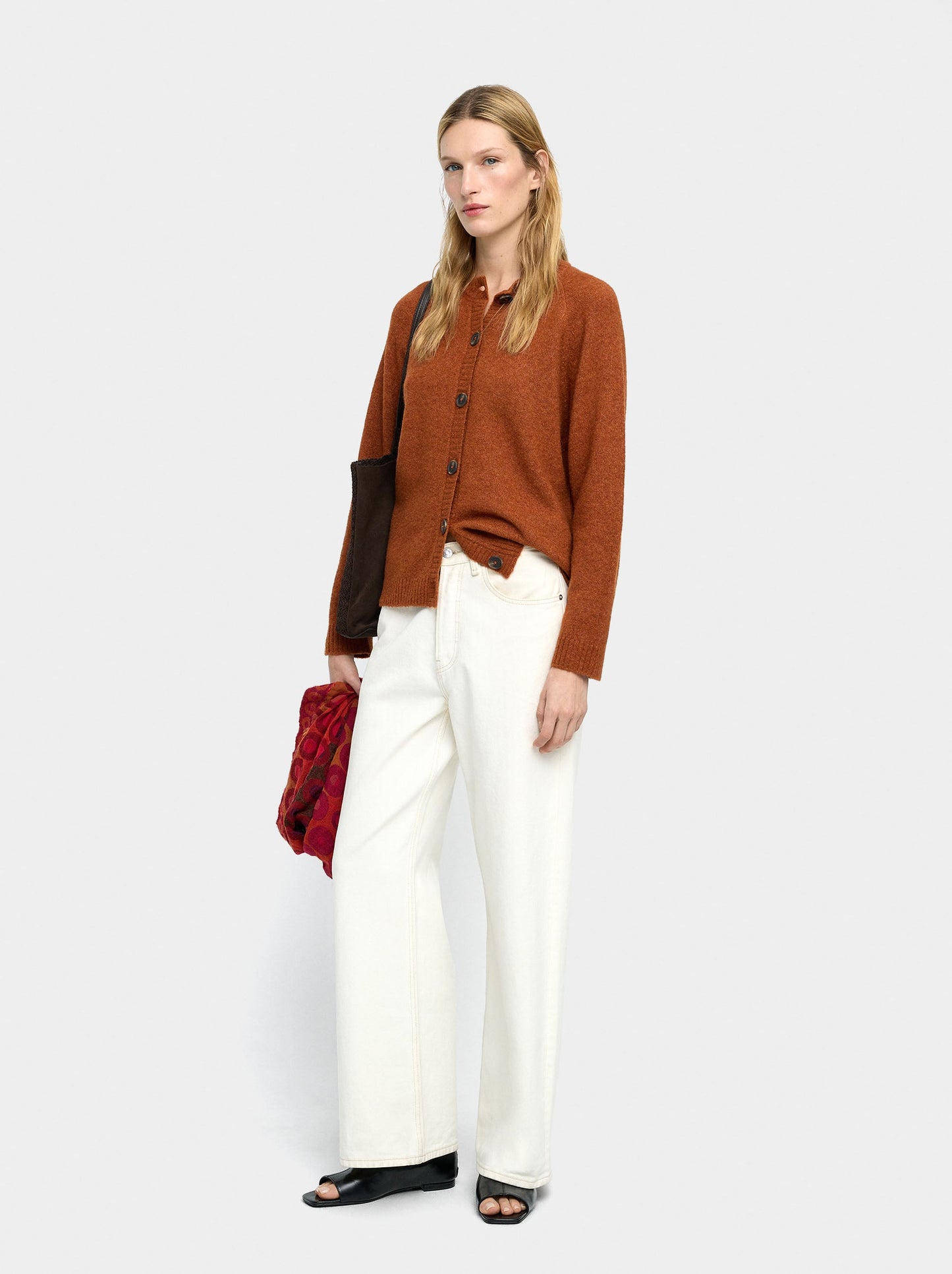 Plain Knit Cardigan