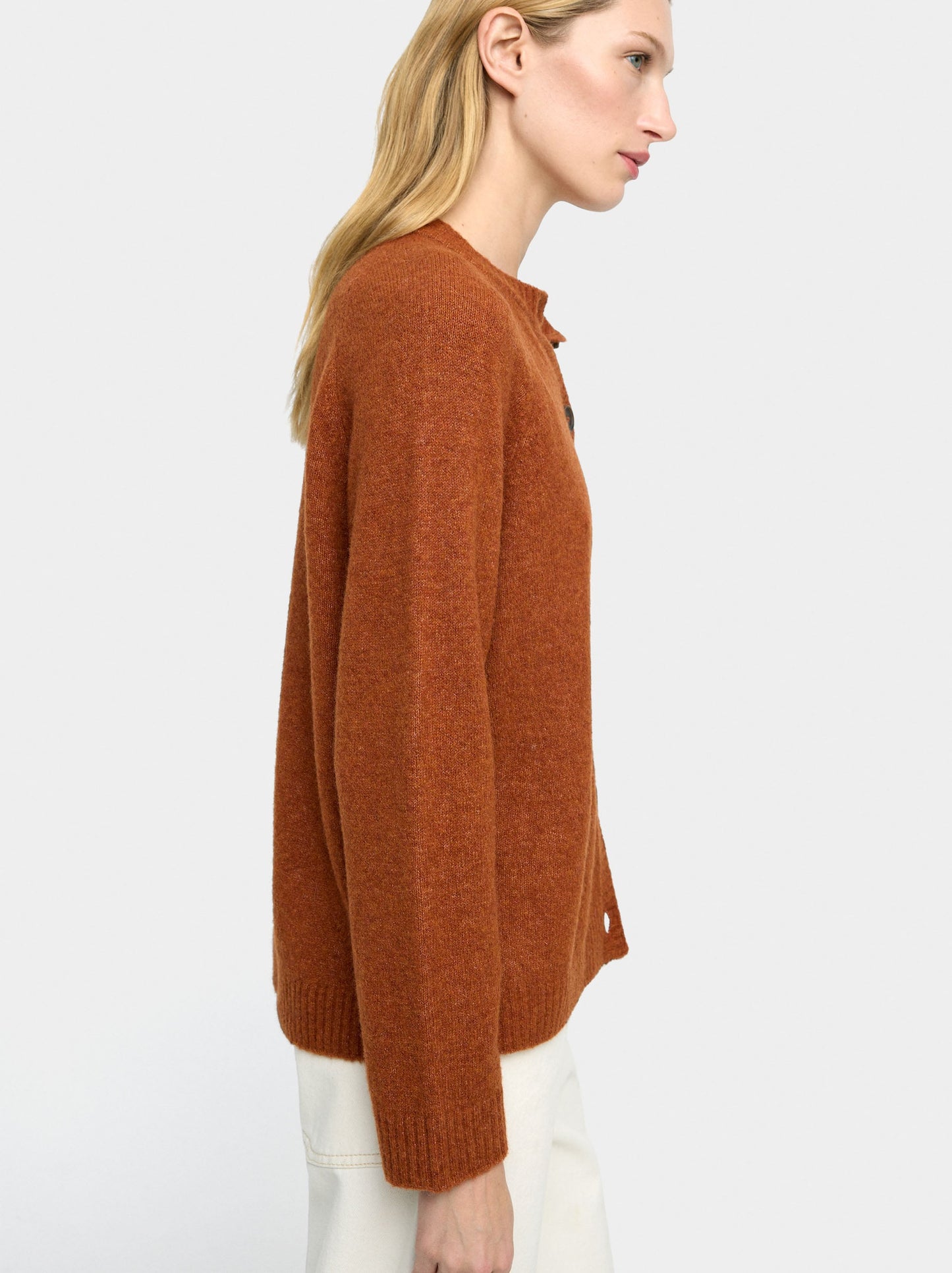Plain Knit Cardigan