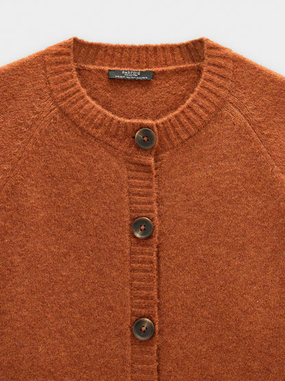 Plain Knit Cardigan