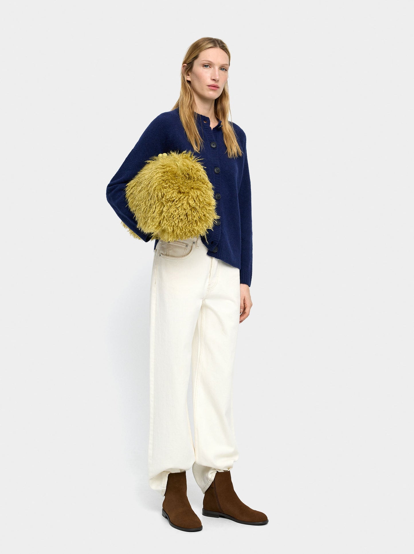 Plain Knit Cardigan