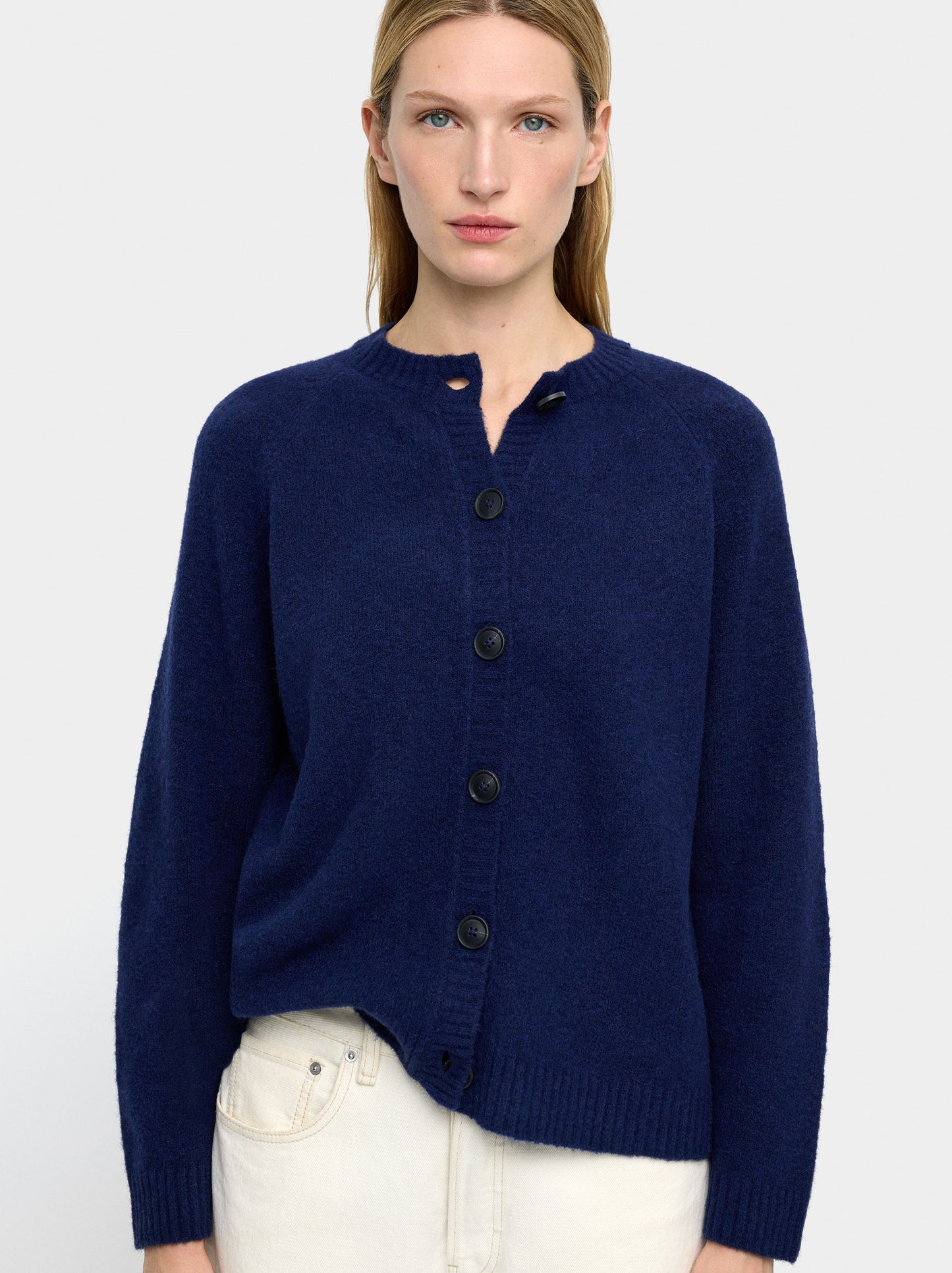 Plain Knit Cardigan