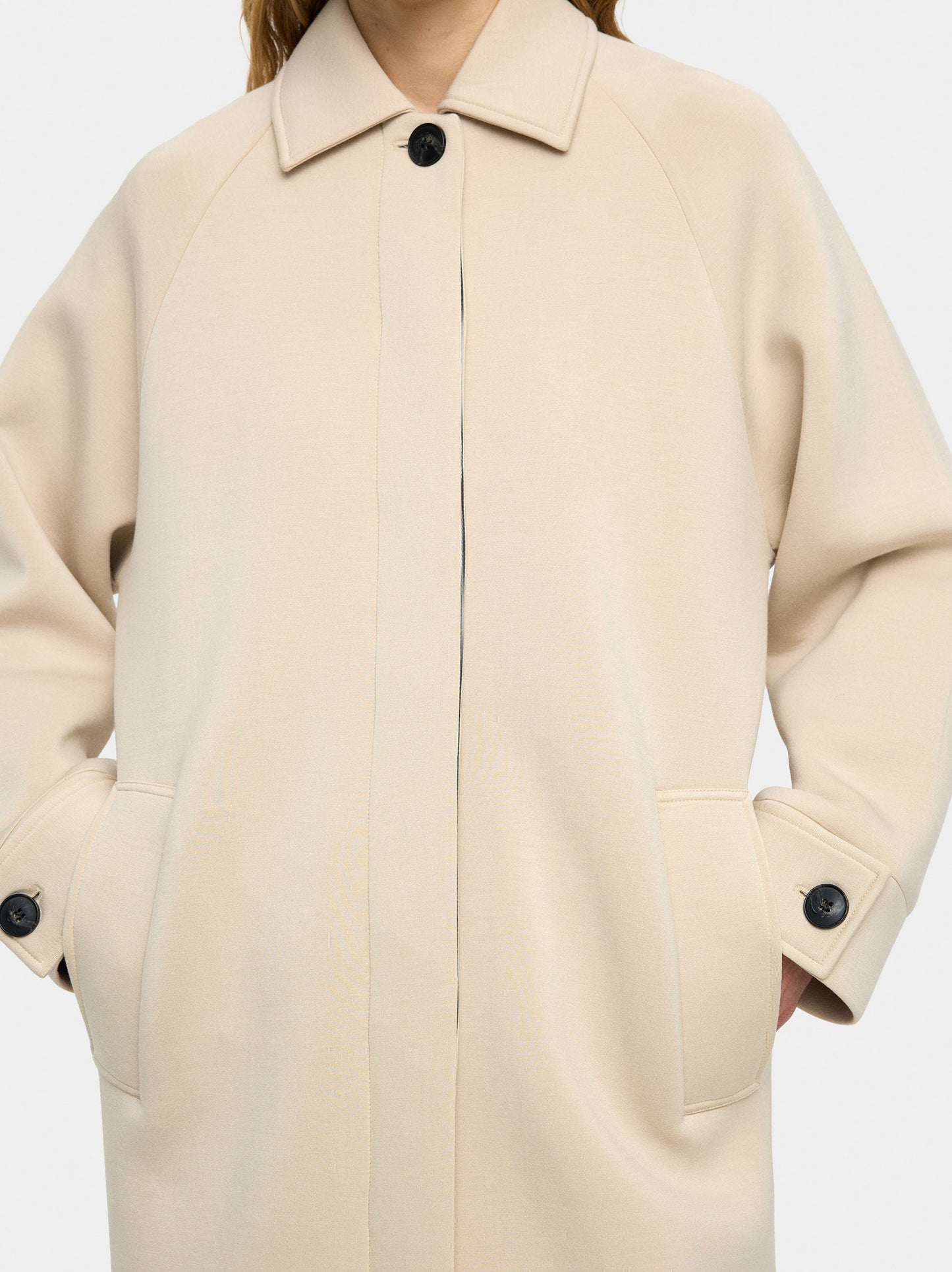 Coat With A Soft Texture And Lining