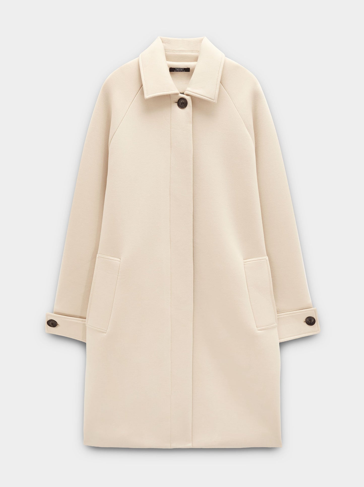 Coat With A Soft Texture And Lining