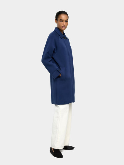 Coat With A Soft Texture And Lining
