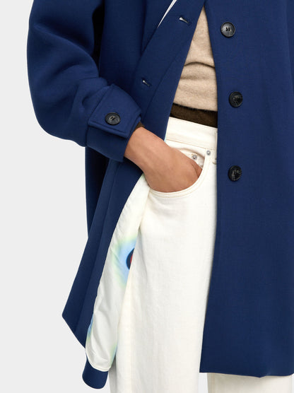 Coat With A Soft Texture And Lining