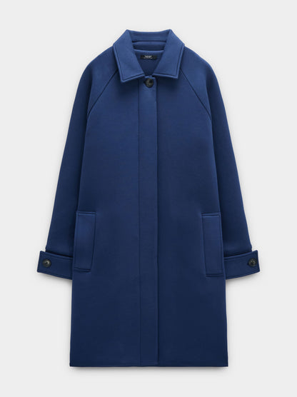 Coat With A Soft Texture And Lining