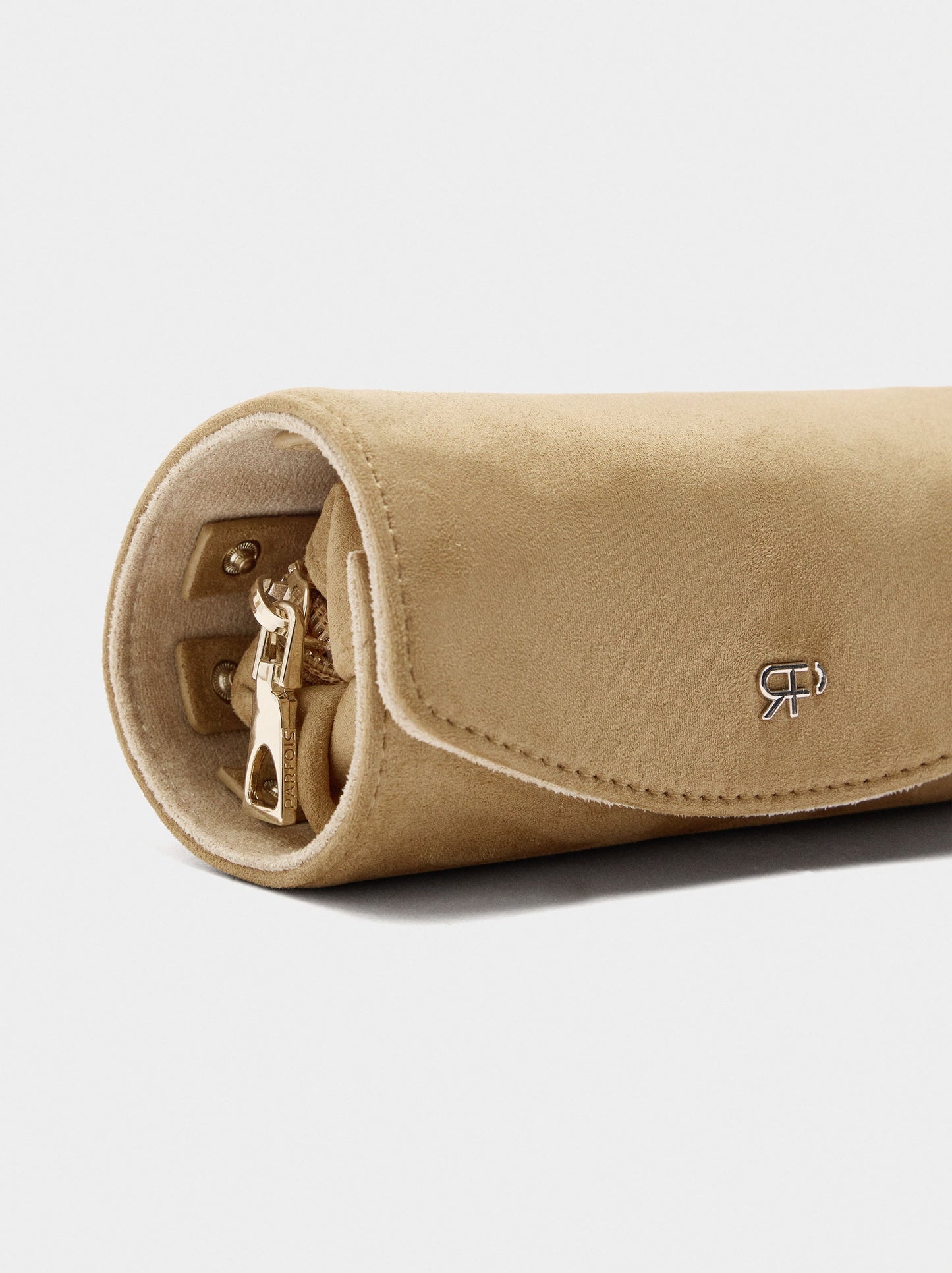 Leather-Effect Roll Jewellery Case