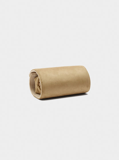 Leather-Effect Roll Jewellery Case
