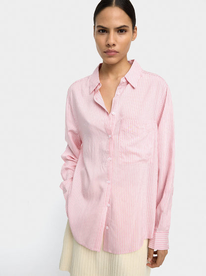 Shirt With Pinstripe