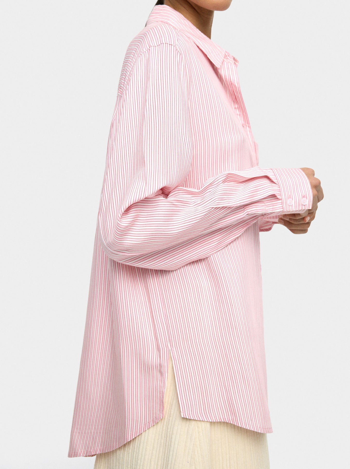 Shirt With Pinstripe