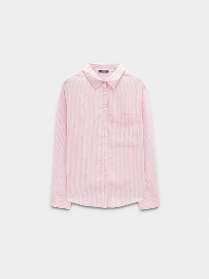 Shirt With Pinstripe