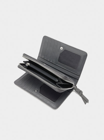 Plain Wallet With Buckle