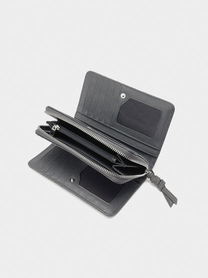 Plain Wallet With Buckle