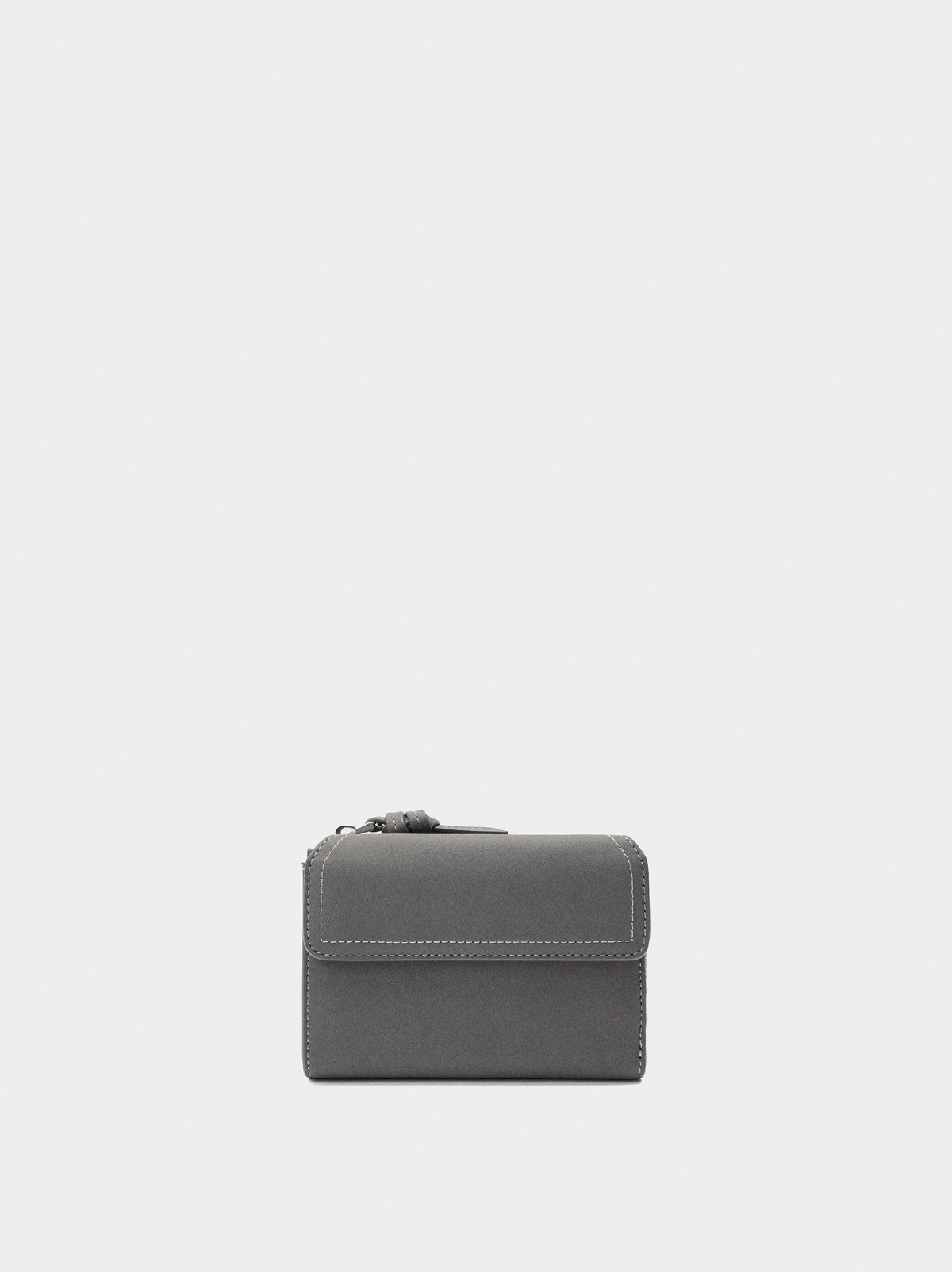 Plain Wallet With Flap