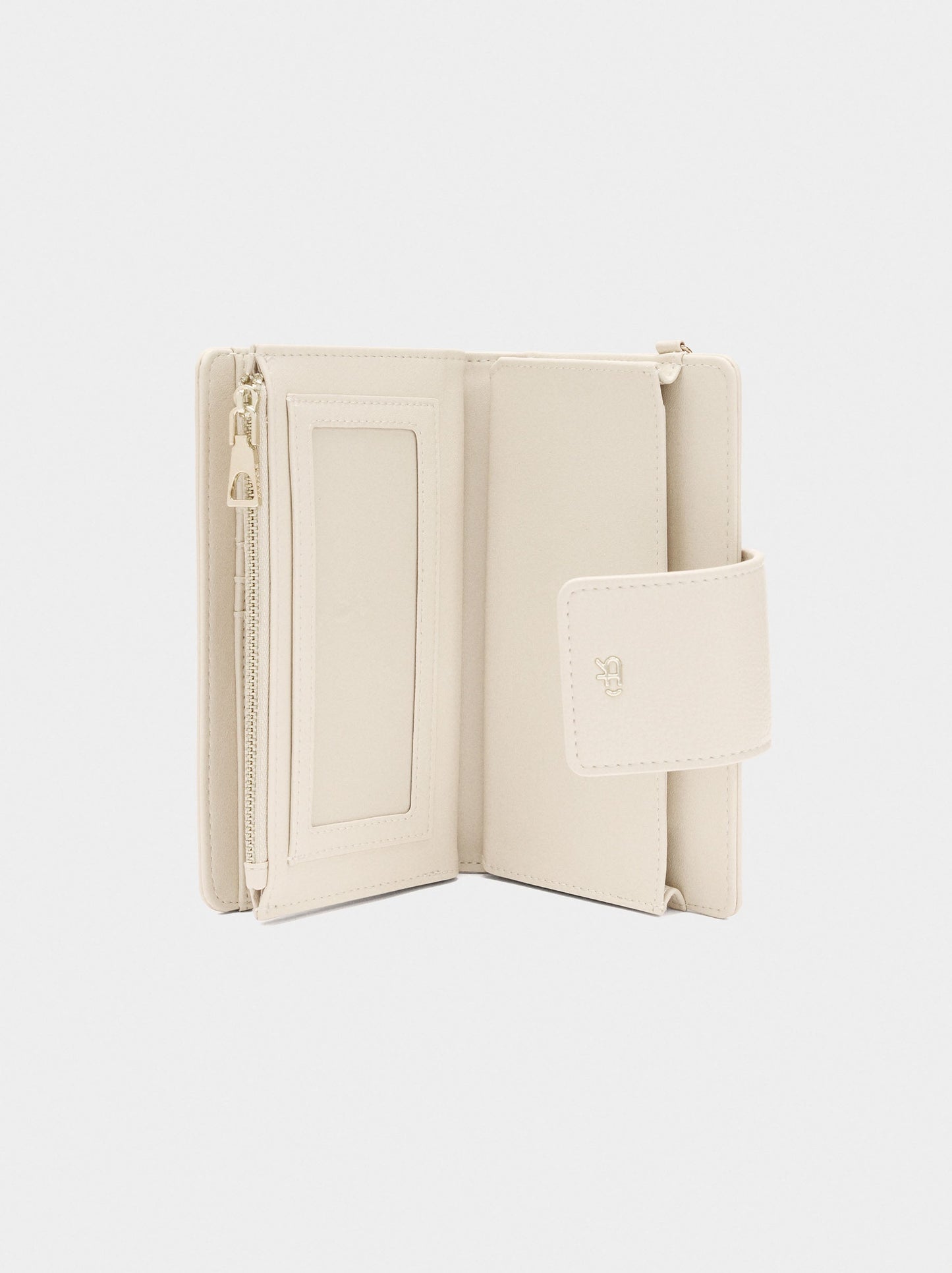 Wallet With Mobile Phone Pocket