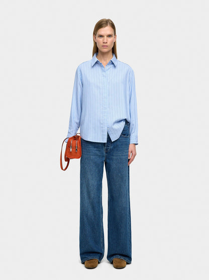 Shirt With Pinstripe