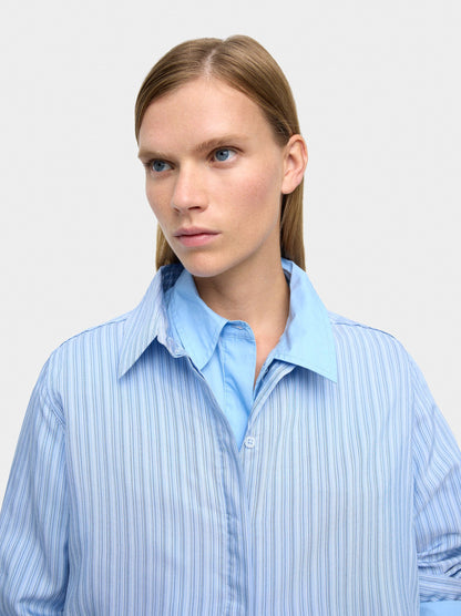 Shirt With Pinstripe