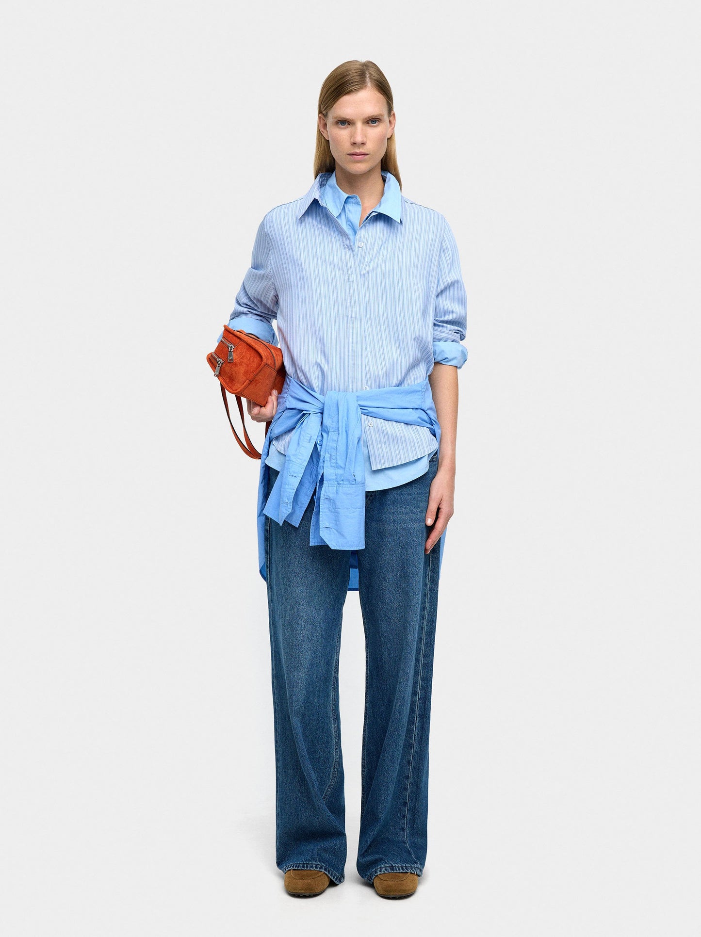 Shirt With Pinstripe