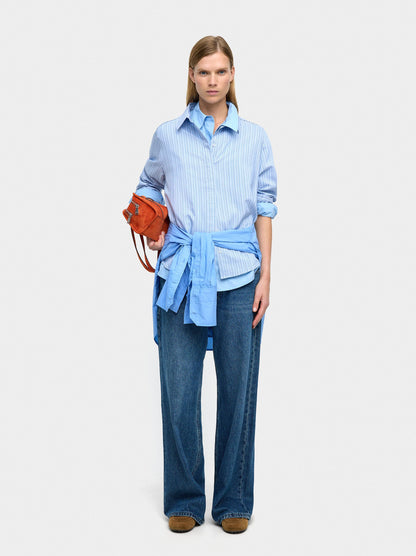 Shirt With Pinstripe