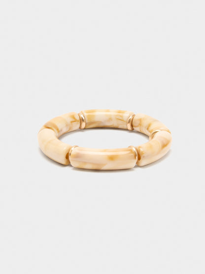 Elastic Bracelet With Stone Effect