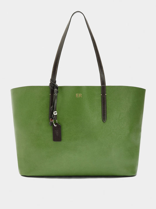 Reversible Shopper Bag With Removable Pouch L