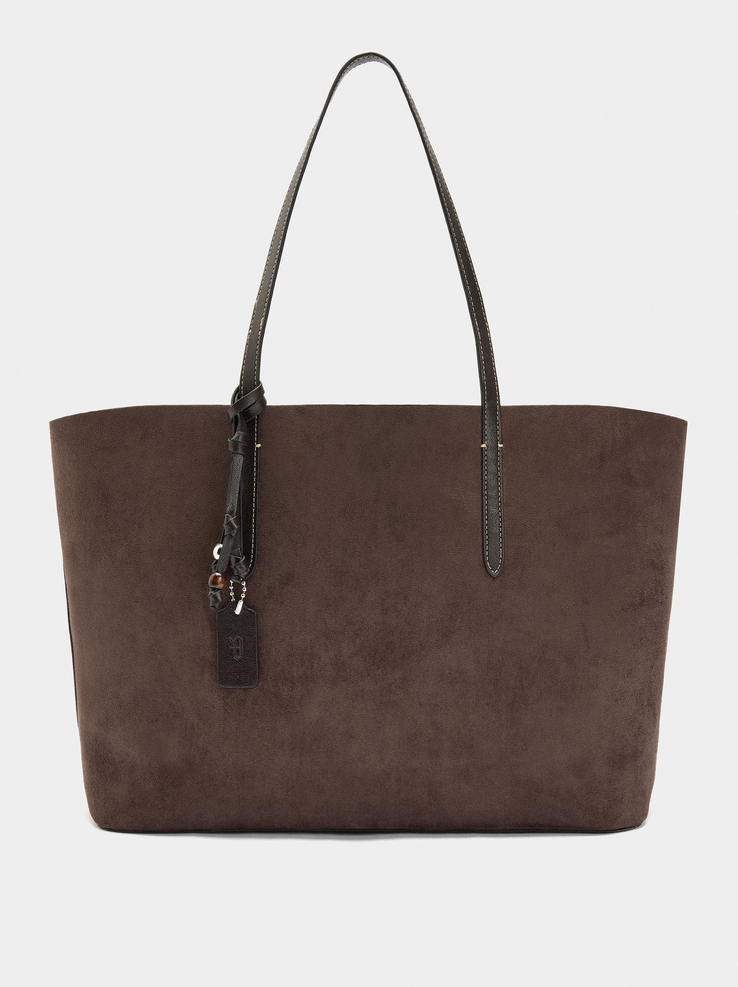 Reversible Shopper Bag With Removable Pouch L