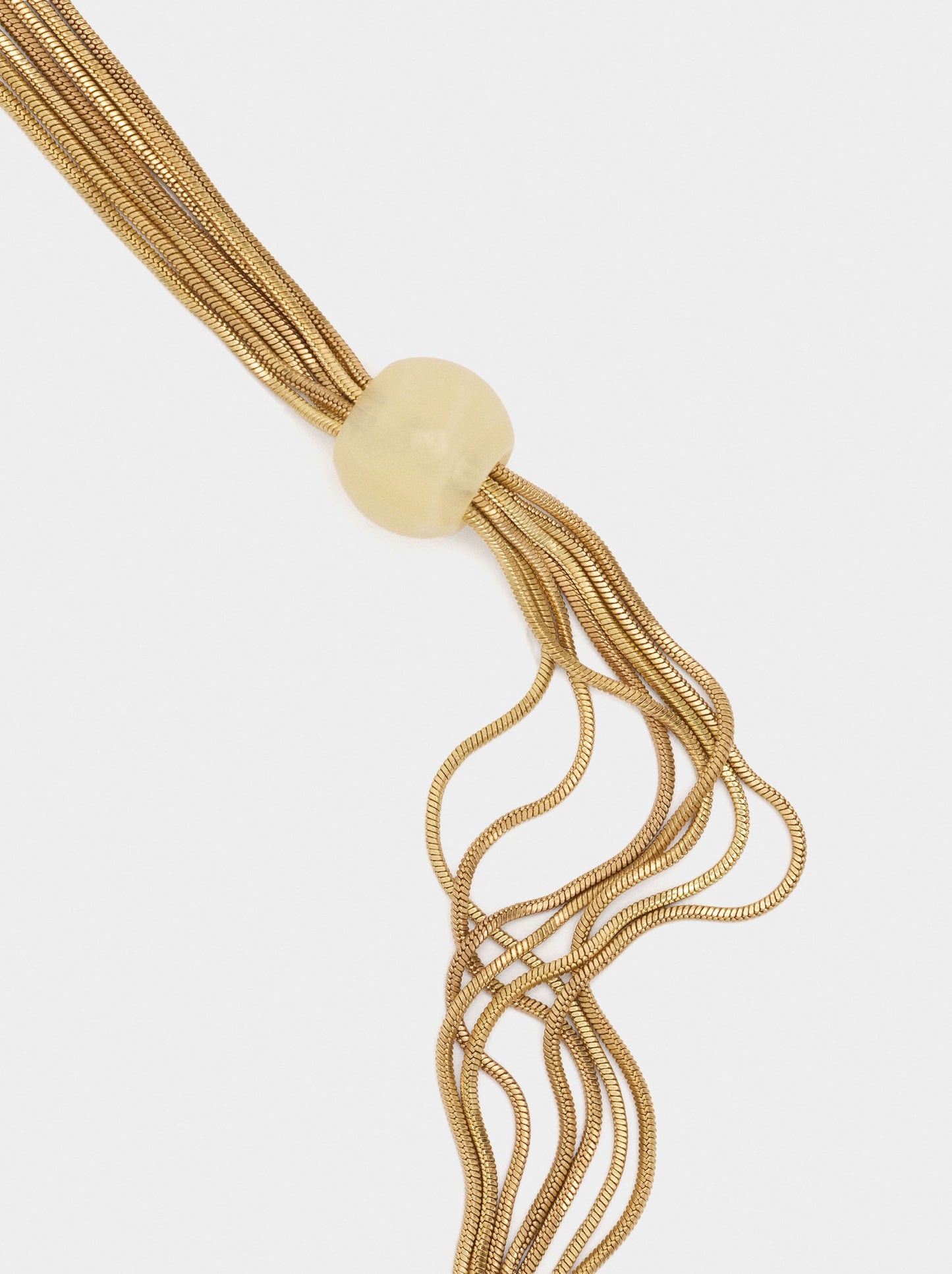 Multi-Collar With Sphere Stone Effect