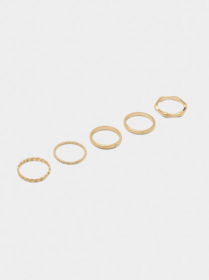 Set Of Golden Rings