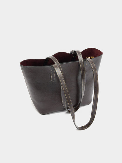 Reversible Shopper Bag With Removable Bag M