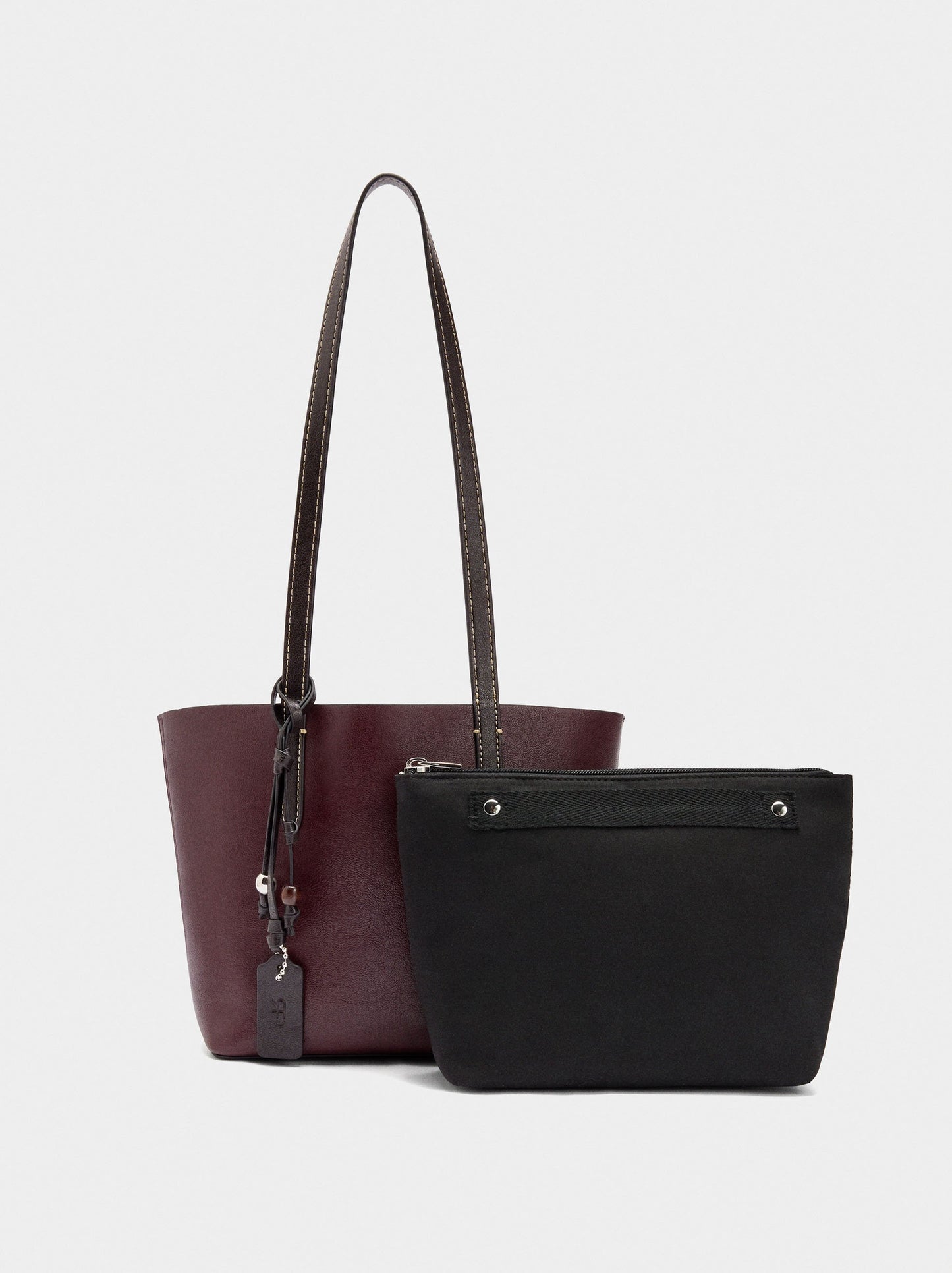 Reversible Shopper Bag With Removable Bag M