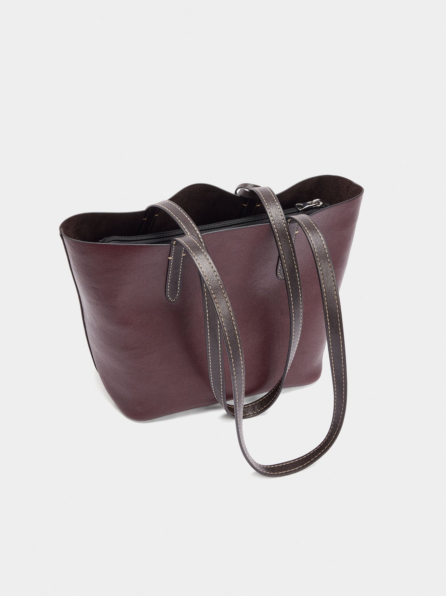 Reversible Shopper Bag With Removable Bag M