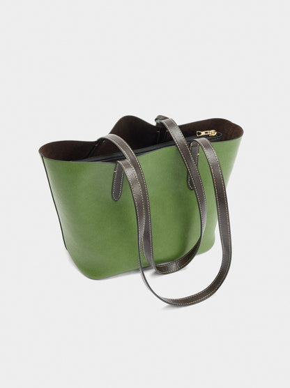 Reversible Shopper Bag With Removable Bag M