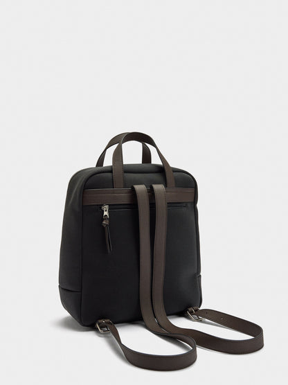 Nylon-Effect Backpack