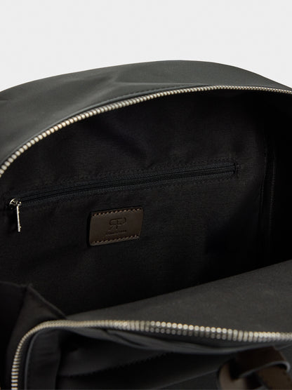 Nylon-Effect Backpack