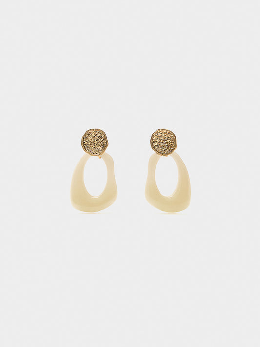 Long Hoop Earrings