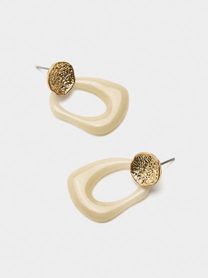 Long Hoop Earrings