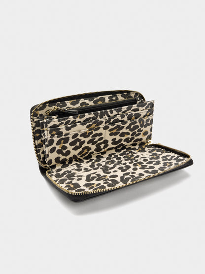 Printed Animal Wallet L