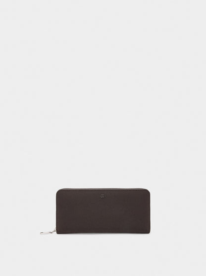 Soft Texture Wallet With Zipper