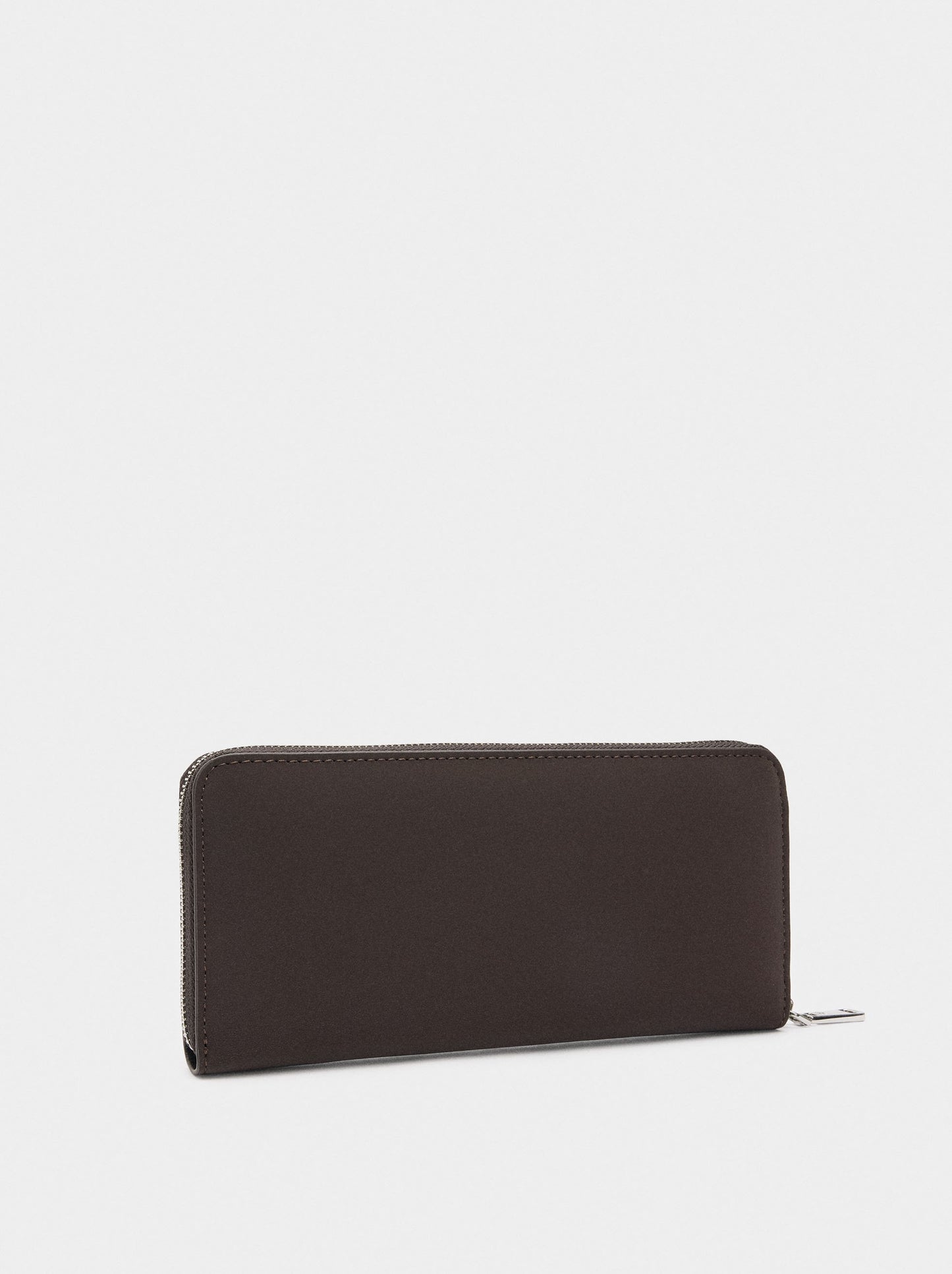 Soft Texture Wallet With Zipper