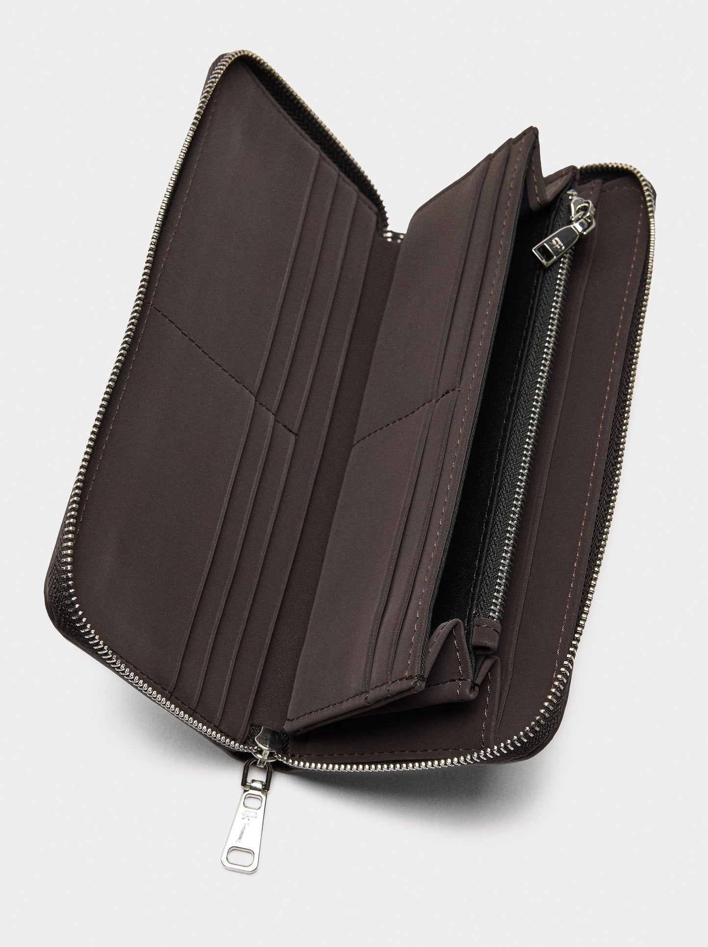 Soft Texture Wallet With Zipper